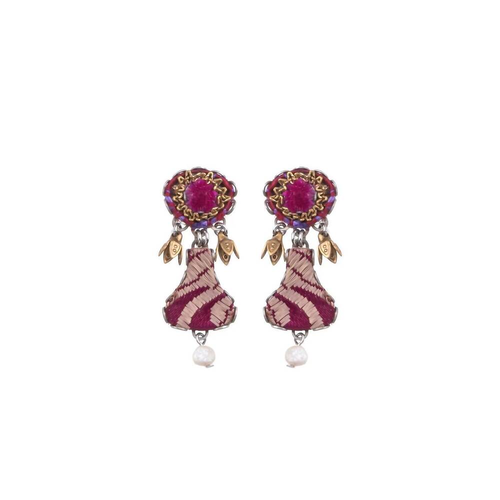 NEW AYALA BAR women's manami earrings in ancient royalty